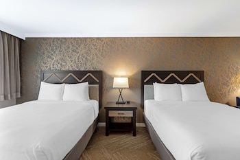 Standard Room, 2 Queen Beds, Non Smoking, Refrigerator & Microwave (Walk-in Shower)