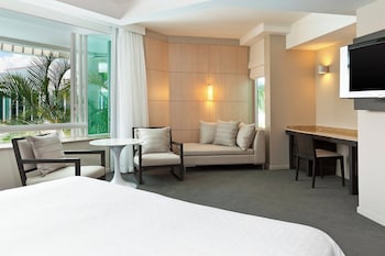 Studio, 1 King Bed with Sofa bed