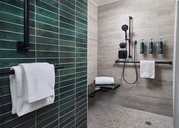 Two Double Beds, Roll In Shower