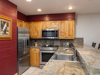 Premier Condo, Fireplace (Montaneros 306)