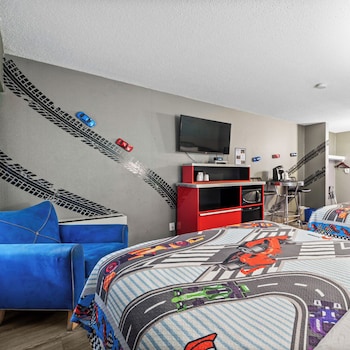 Room, 2 Queen Beds, Non Smoking (Car Theme)