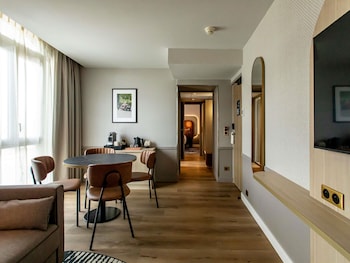 Suite, 1 King Bed with Sofa bed