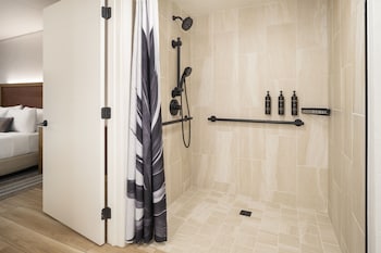 Guest room, 1 King (Mobility Accessible, Roll-in Shower)