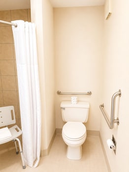 1 Queen Bed, Mobility Accessible Room, Roll-In Shower, Non-Smoking