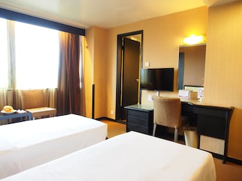 Deluxe Garden View Double Room with Two Double Beds
