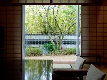 Japanese Garden Suite, Non Smoking, 2F [2 single beds and 2 Japanese futons]