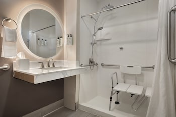Deluxe Room, 1 King Bed, Courtyard View (Mobility & Hearing Accessible w/ Tub)