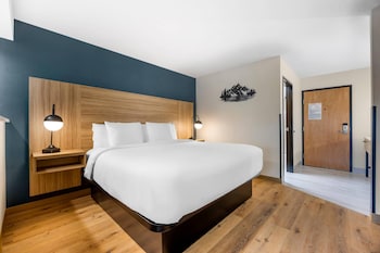 Suite, 1 King Bed, Non Smoking, Pool View (Efficiency, Balcony)