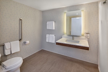 Standard Room, 1 King Bed, Hearing Accessible (Roll-In Shower)