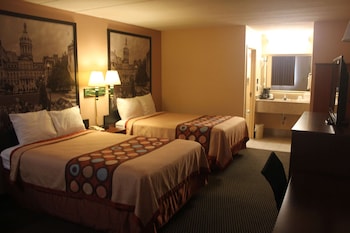 Double Room, 2 Double Beds, Smoking