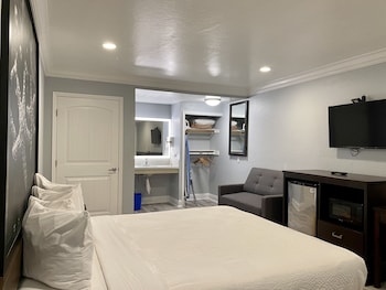Basic Room, 1 King Bed, Accessible Bathtub, Sofabed not included