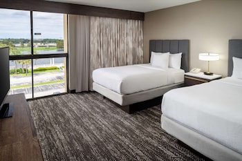 Two Double Beds, Lake View, Non-Smoking