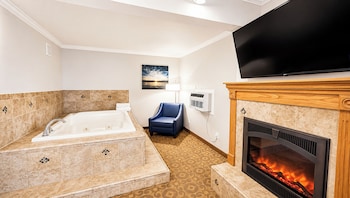 Executive Suite, 1 King Bed, Non Smoking, Fireplace