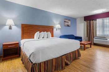 Suite, 1 King Bed, Non Smoking, Refrigerator & Microwave (with Single Sofabed;Larger Room)