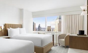 Room, 2 Double Beds, Accessible Bathtub, Corner