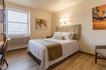 Deluxe Room, 1 Queen Bed, Refrigerator & Microwave