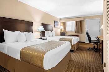 Standard Room, 2 Queen Beds, Smoking, Refrigerator & Microwave