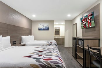 Deluxe Room, 2 Double Beds, Accessible, Non Smoking (Roll-In Shower)