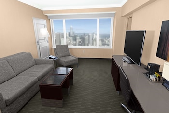 Corner 1 Bedroom Suite 2 Beds Tower 1