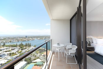 Room, 2 Double Beds, Mountain View (Balcony)