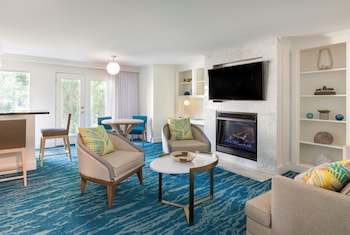 Suite, 1 King Bed with Sofa bed, Roll-in Shower (Indigo, Roll-In Shower)