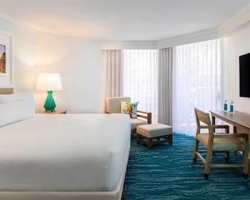 Suite, 1 King Bed with Sofa bed, Roll-in Shower (Indigo, Roll-In Shower)