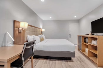 Standard Room, 1 King Bed, Non Smoking, Refrigerator & Microwave