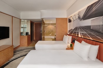 Deluxe Room, 2 Twin Beds, City View