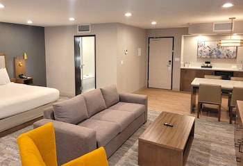 Suite, 1 King Bed, Non Smoking, Jetted Tub (Living Room;with Sofabed, View)