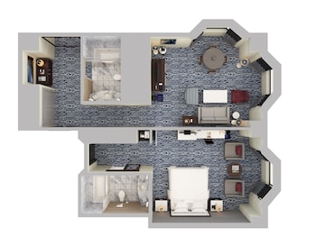 Executive Room, 1 Bedroom (View)