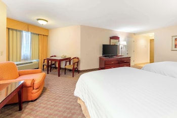 Standard Room, 2 Queen Beds, Non Smoking, Refrigerator & Microwave