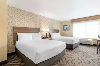 Standard Room, 2 Queen Beds, Non Smoking, Refrigerator & Microwave