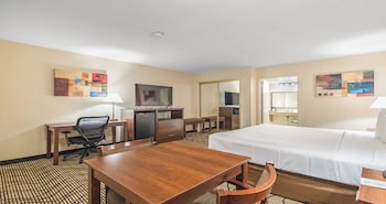 Standard Room, 1 King Bed, Accessible, Refrigerator & Microwave