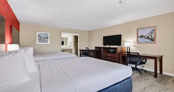 Standard Room, 2 Queen Beds, Non Smoking, Refrigerator & Microwave