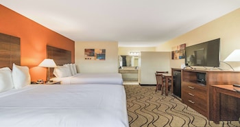 Standard Room, 2 Queen Beds, Non Smoking, Refrigerator & Microwave