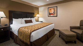 Standard Room, 1 King Bed, Non Smoking, Refrigerator & Microwave