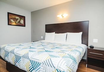 Standard Room, 1 King Bed, Non Smoking, Refrigerator & Microwave