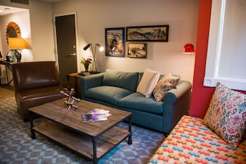 Deluxe Suite, 1 Queen Bed with Sofa bed, Accessible (Grab Bar)