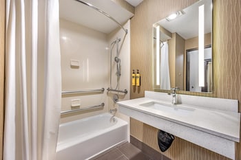 Standard Room, 1 King Bed, Accessible, Refrigerator & Microwave