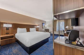Standard Room, 1 King Bed, Non Smoking, Refrigerator & Microwave