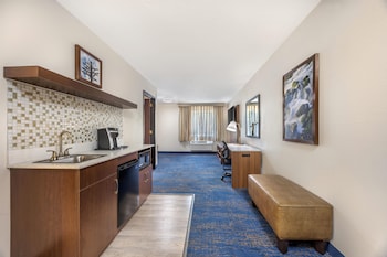 Suite, 1 King Bed, Non Smoking, Refrigerator & Microwave