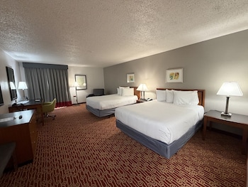 Standard Room, 2 Queen Beds, Non Smoking, Refrigerator & Microwave