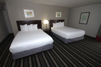 Standard Room, 2 Queen Beds, Non Smoking, Refrigerator & Microwave