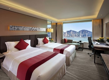 Classic Room, 2 Twin Beds, Club Lounge Access (Victoria Harbour View)