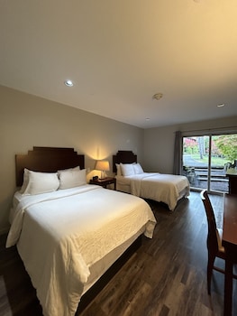 Standard Double Room with Two Double Beds - Non-Smoking  with Courtyard View