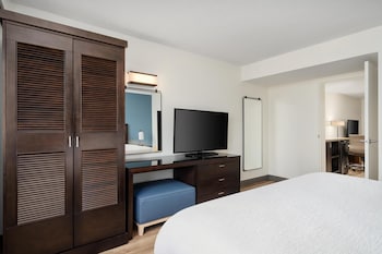 Suite, 1 King Bed with Sofa bed, Accessible, Microwave (Mobility & Hearing)