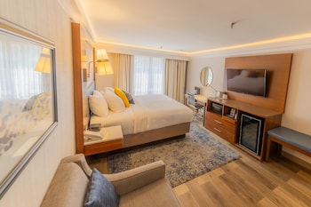 Standard Room, 1 King Bed, Non Smoking, Refrigerator & Microwave (with Sofabed)