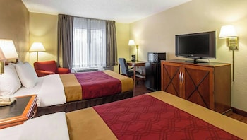 Standard Room, 2 Double Beds, Non Smoking, Refrigerator & Microwave