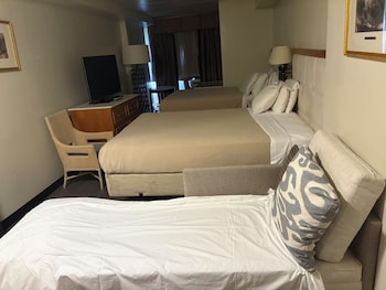 Two Double Beds with Sofa