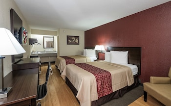 Deluxe Room, 2 Double Beds, Smoking